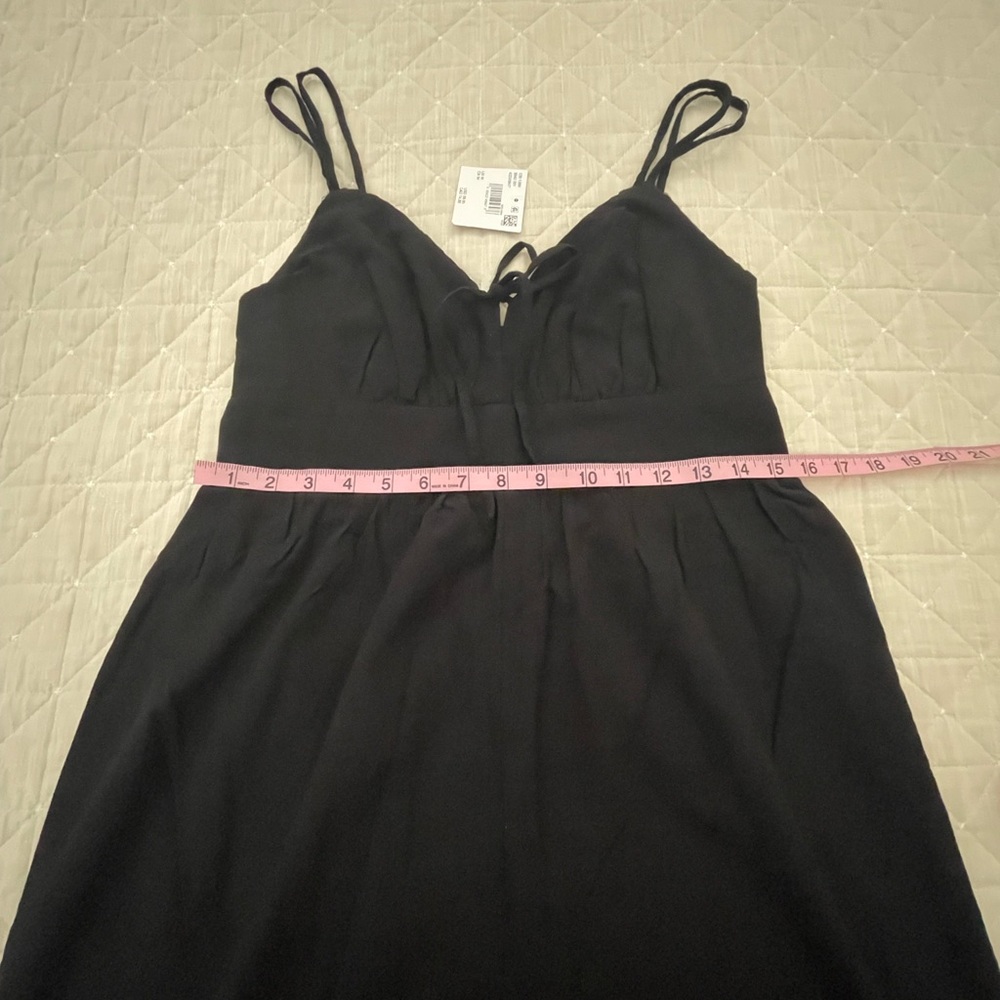 NWT American Eagle Outfitters Black Wide Leg Jumpsuit - Picture 7 of 10